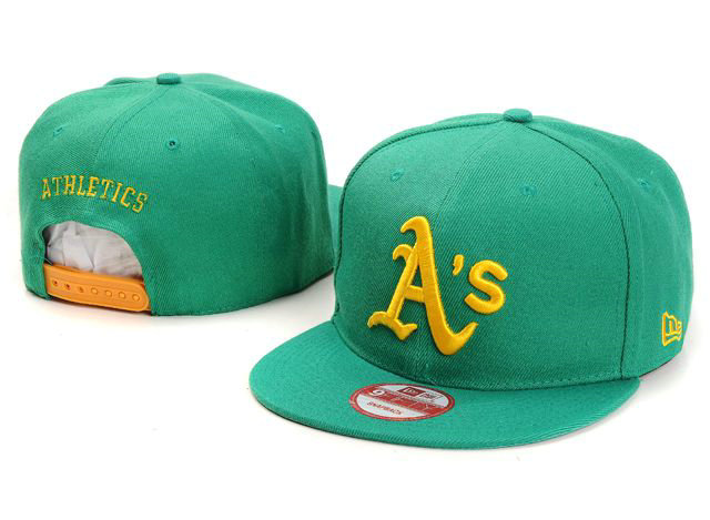 MLB Oakland Athletics Snapback Hat NU05
